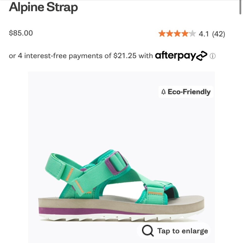 Merrells Alpine Teal Sandals